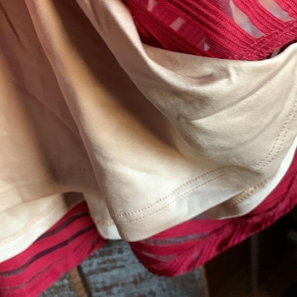 Torrid women’s size 4 top red tan lining sleeveless size 4x boho office party - Picture 9 of 13